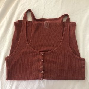 Aerie Soft and Sexy Henley Tank